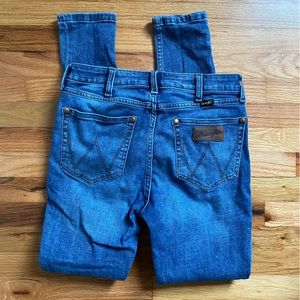 High Rise Skinny Wranglers